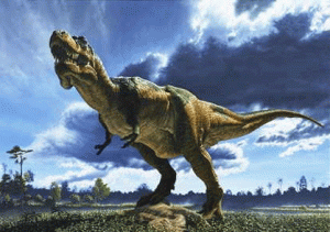 Tiranossauro Rex - o mais conhecido entre os dinossauros.